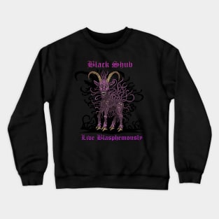 Black Shub Crewneck Sweatshirt